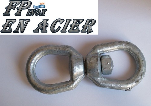 Emerillon acier galvanisé - acier, fil