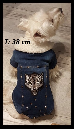 Manteau jeans doublure