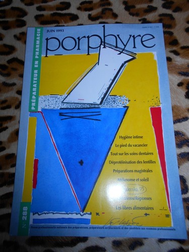Revue porphyre préparateur - revue, porphyre,