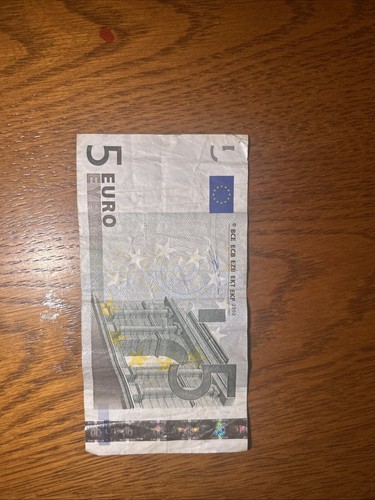 Billet euro rare signature - euro,