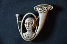 insigne 53e Bataillon de Chasseurs Alpins - Arthus Bertrand Paris - (BCA BCP).