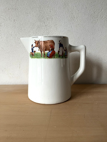 Pichet pot lait moulin des - à,