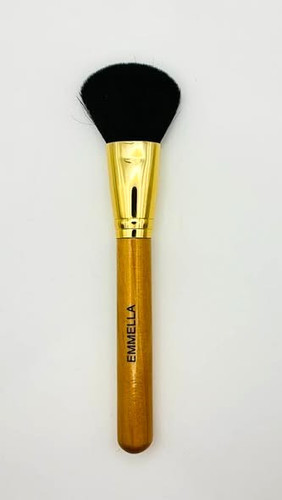 Pinceau poudre manche bois - poudre,