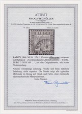 Baden 1866 Mi.Nr. 17b 1