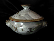 Soupière en grés émaillé du Loir Thierry Chantal Robert