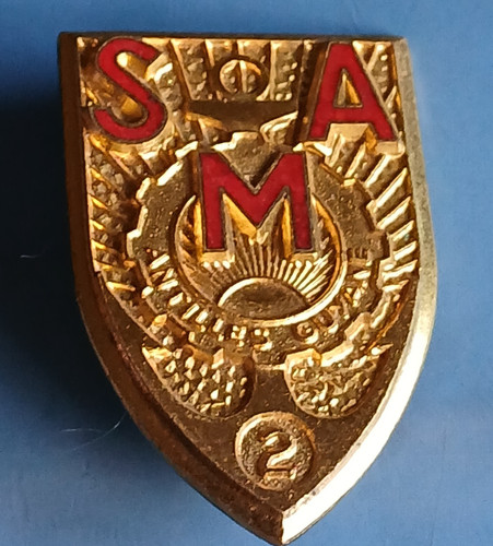 Insigne émail bataillon sma - 2,