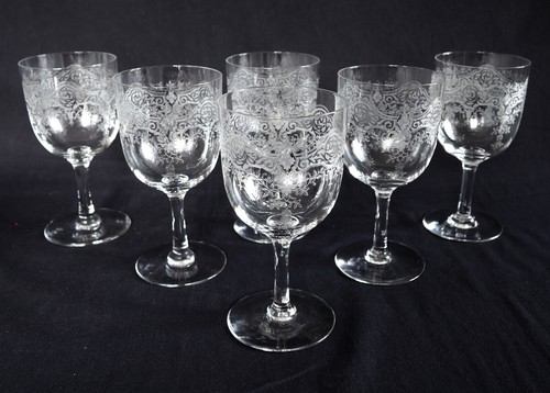 Verres eau cristal de - 6,