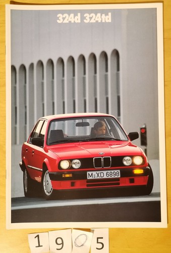 Bmw e30 324d 324td - bmw,