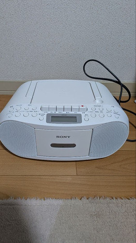 Sony cfd s70 white boombox - cfd-s70,