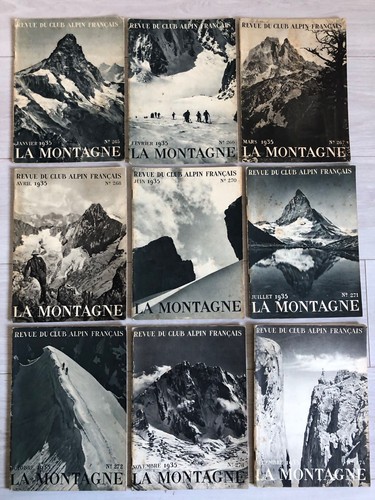 Magazines montagne revue - 9x,