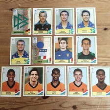 13 Images Panini Euro 2000 Neuves Toutes Différentes Dos Ok