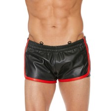 Lingerie Sexy Homme Short en Cuir Versatile - UOMO