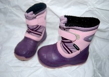 BOTTE Grand Froid Après Ski Neige Bébé fille Fourré POLAIRE QUECHUA SCRATCH P 20