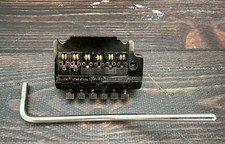 Pont trémolo Kahler 2520 Fulcrum noir avec bras MADE IN USA