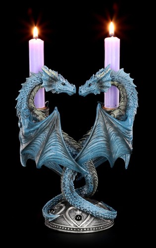 Bougeoir figurine dragon heart - bougeoir,