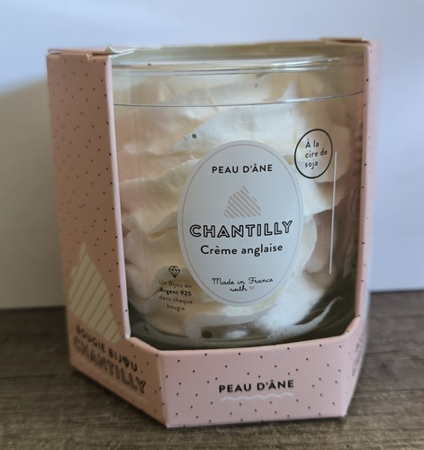 Peau âne chantilly bougie - peau,