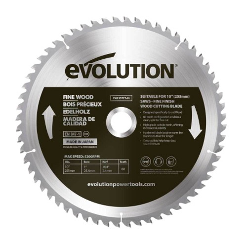 Evolution lame bois fin - lame, 25