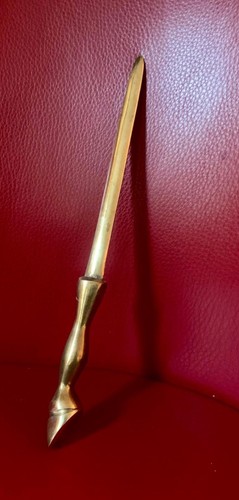 Coupe papier ancien laiton - ancien, laiton/