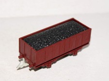 JOUEF HO 632 B, WAGON TOMBEREAU HAUT DE FRET, SNCF + CHARGEMENT MINERAIS CHARBON