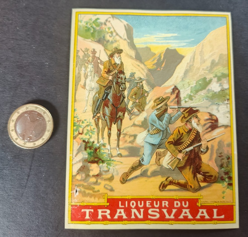 Ancienne rare étiquette - et,