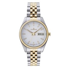 Dugena 4461033 Venetia Date Jour Saphir Verre 10 ATM Bicolore