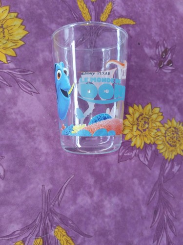 Verre publicitaire moutarde - verre,
