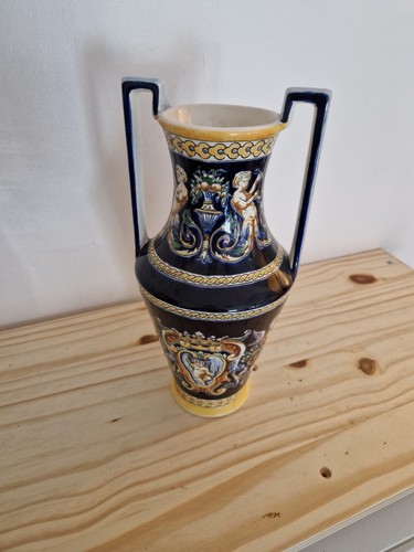 Vase bleu gien - vase,