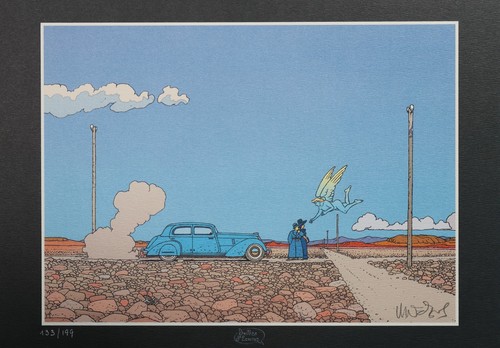 Moebius ange de la - l'ange,