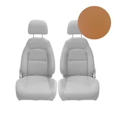Sellerie sièges avant cuir caramel compatibl Mazda MX5 NA1989-1997- CA0304CUIR13