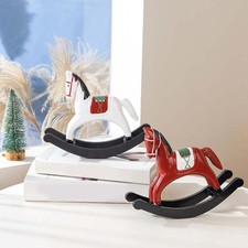 Figurine cheval à bascule en