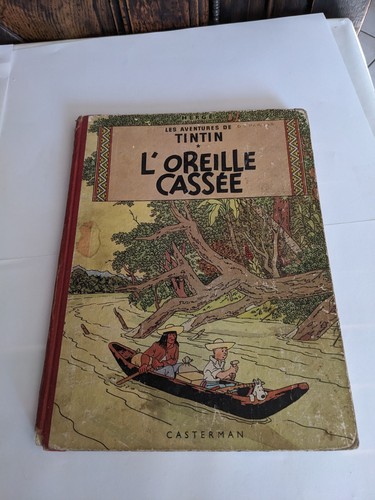 Tintin oreille cassée - tintin,