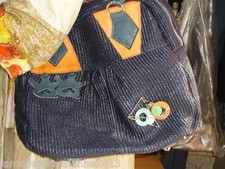 NOEL 2014 : Sac à main SAVE THE QUEEN neuf, étiquette, ref SQ4682 bleu marine