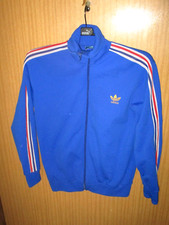 VESTE HAUT SURVETEMENT ADIDAS TREFOIL VENTEX EQUIPE DE FRANCE 70's No maillot