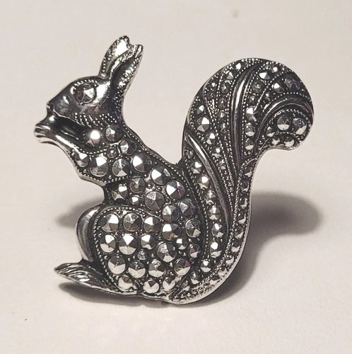 Bijou vintage broche ecureuil - vintage,