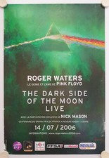 Affiche Concert ROGER WATERS 2006 THE DARK SIDE OF THE MOON LIVE