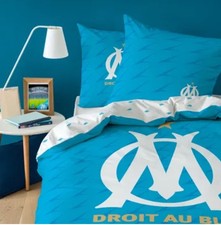 Parure de lit OM 140x190 cm avec 2 taies d'oreiller 63x63 cm 100% coton