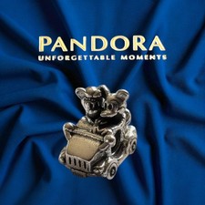 Pandora charm minnie  et mickey en voiture poinçon s925 ale  pandora