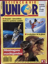 Science et vie Junior # 1 - Février 1989 - Minidragons maxilégendes - C