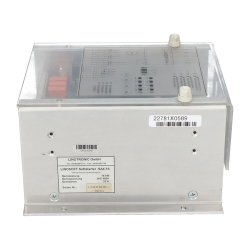 Linotronic sa4 softstarter - linotronic, sa4-15
