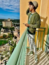 Veste Bomber En Nylon Vintage