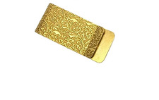 Pince à billets en or jaune