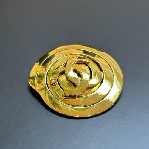 Broche chanel vintage logo - broche,