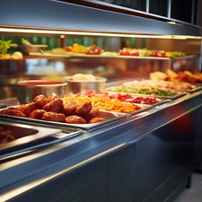 VEVOR 6PCs Bac Gastronorme GN