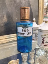 Pot à pharmacie en verre de
