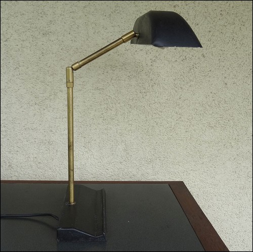 Vintage lampe bureau - lampe,