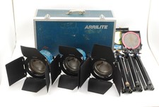 Kit d'éclairage de studio en tungstène Arri Arrilite 1000 AL1000 avec étui et...