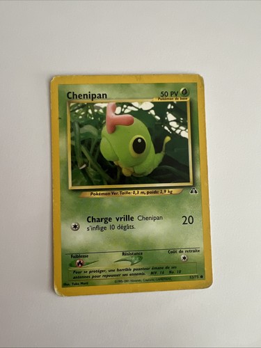Carte pokemon chenipan 75 - pokemon,