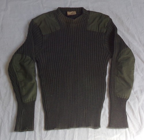 Pull laine avec renforts - pull, en