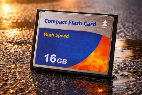 Compact flash carte card - flash,