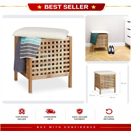 Relaxdays tabouret salle de - relaxdays,